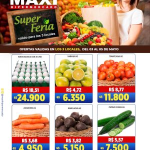 ¡El lunes es día de Ahorrar en Maxi Hipermercados!