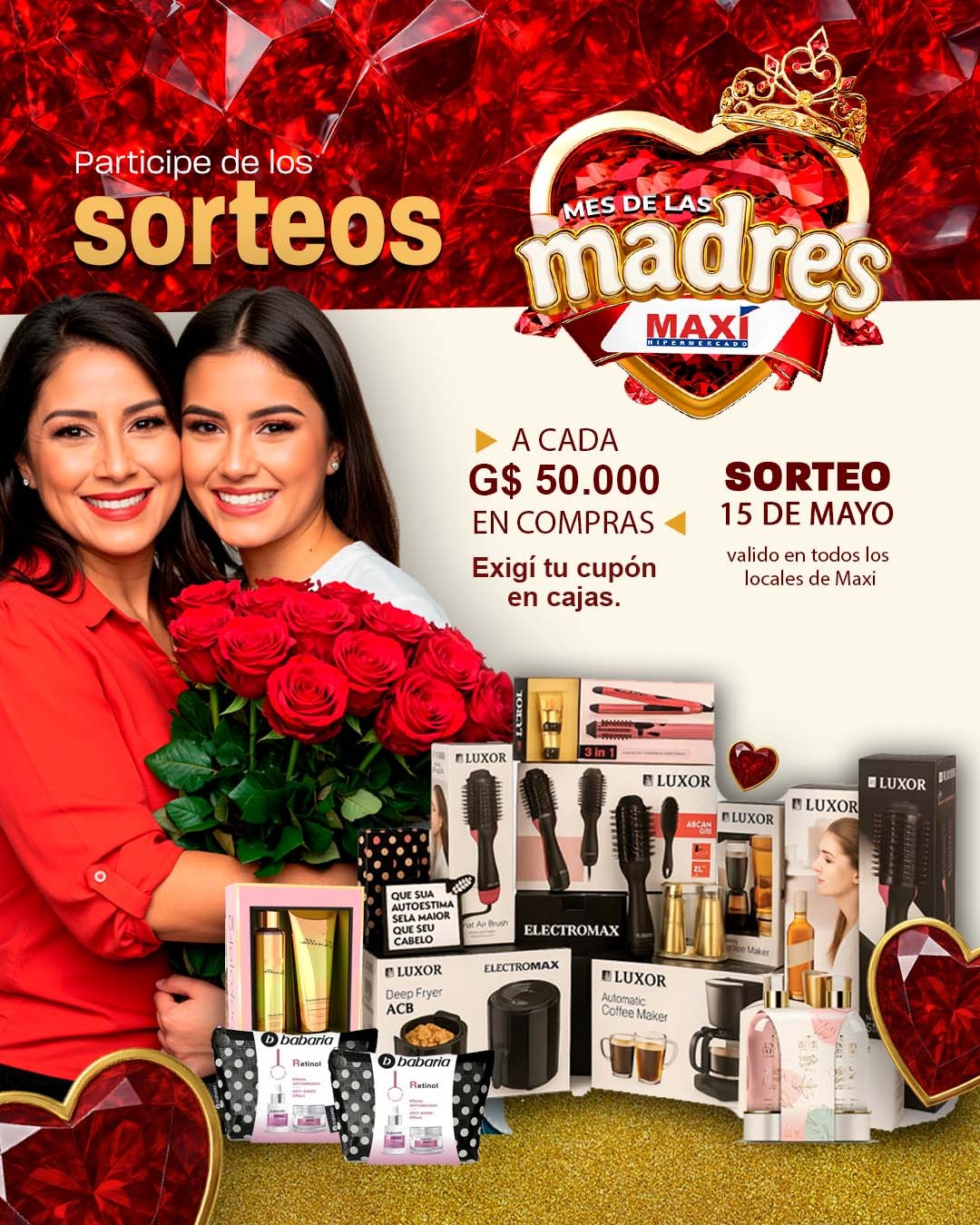 ¡Sorteo Especial por el Día de las Madres!