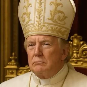 Trump compartilha imagem vestido de Papa e gera críticas