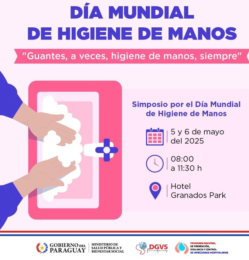 Conmemoran “Día Mundial de la Higiene de Manos”