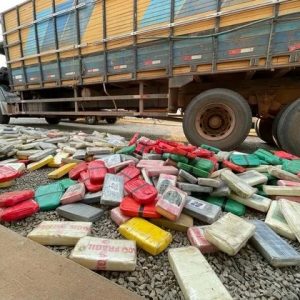 Programa do Ministério da Justiça registra apreensão recorde de cocaína