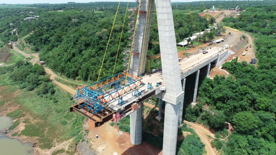 Puente de la Integración arranca el año con más del 75% de progreso físico