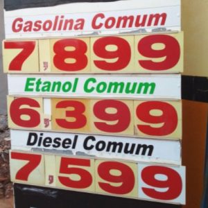 Postos já cobram R$ 7,89 pela gasolina em Mato Grosso do Sul
