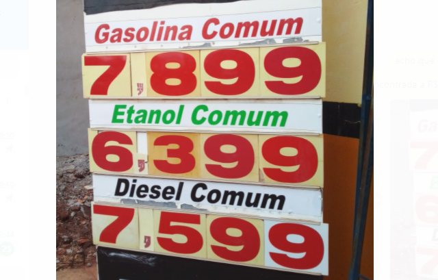 Postos já cobram R$ 7,89 pela gasolina em Mato Grosso do Sul