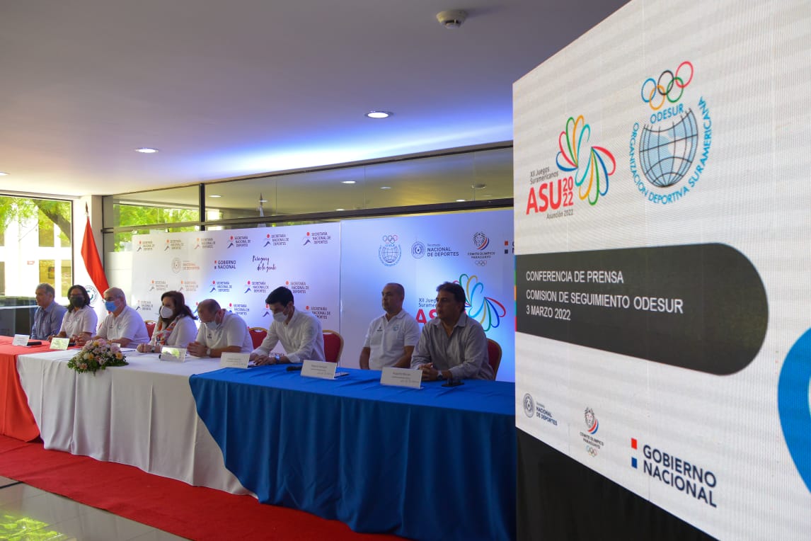 Comisión de Odesur destaca preparativos de Paraguay para Juegos Asu 2022￼