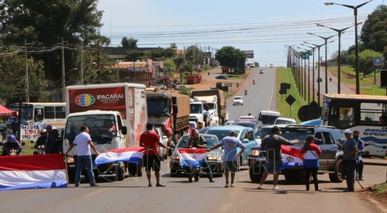 Juez prohíbe cierre de rutas en Alto Paraná