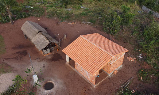 Avanza la construcción de 51 viviendas para familias indígenas de Amambay