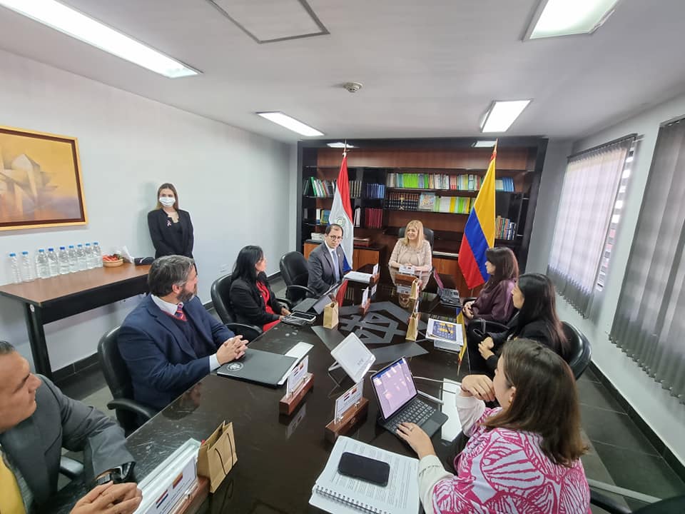 Paraguay y Colombia fortalecen cooperación en la lucha contra el crimen organizado￼