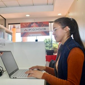 Centro Apohub fue inaugurado en Santa Rosa del Aguaray por la Secretaría Nacional de la Juventud￼