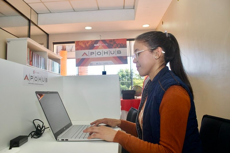Centro Apohub fue inaugurado en Santa Rosa del Aguaray por la Secretaría Nacional de la Juventud￼