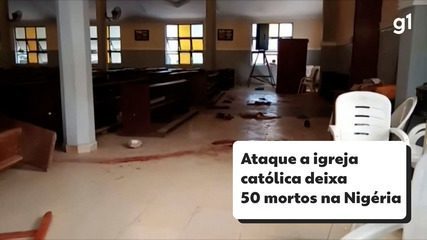 Homens armados matam 50 pessoas em igreja católica na Nigéria￼