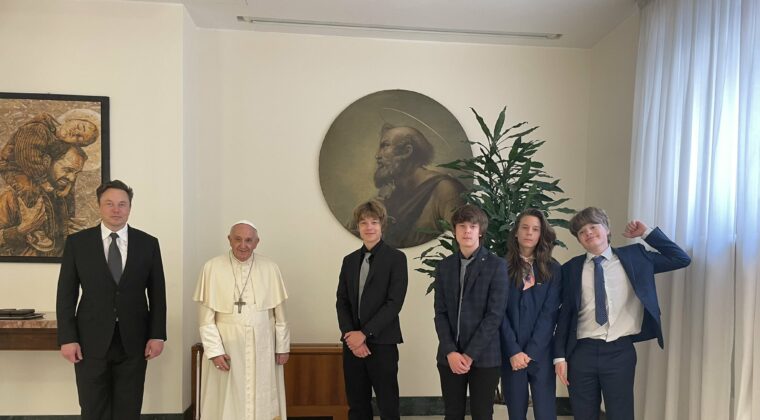 Papa Francisco se reunió con el magnate de la tecnología Elon Musk