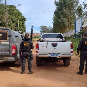 Camioneta furtada em Ribeirão Preto é recuperada pelo DOF com adolescente