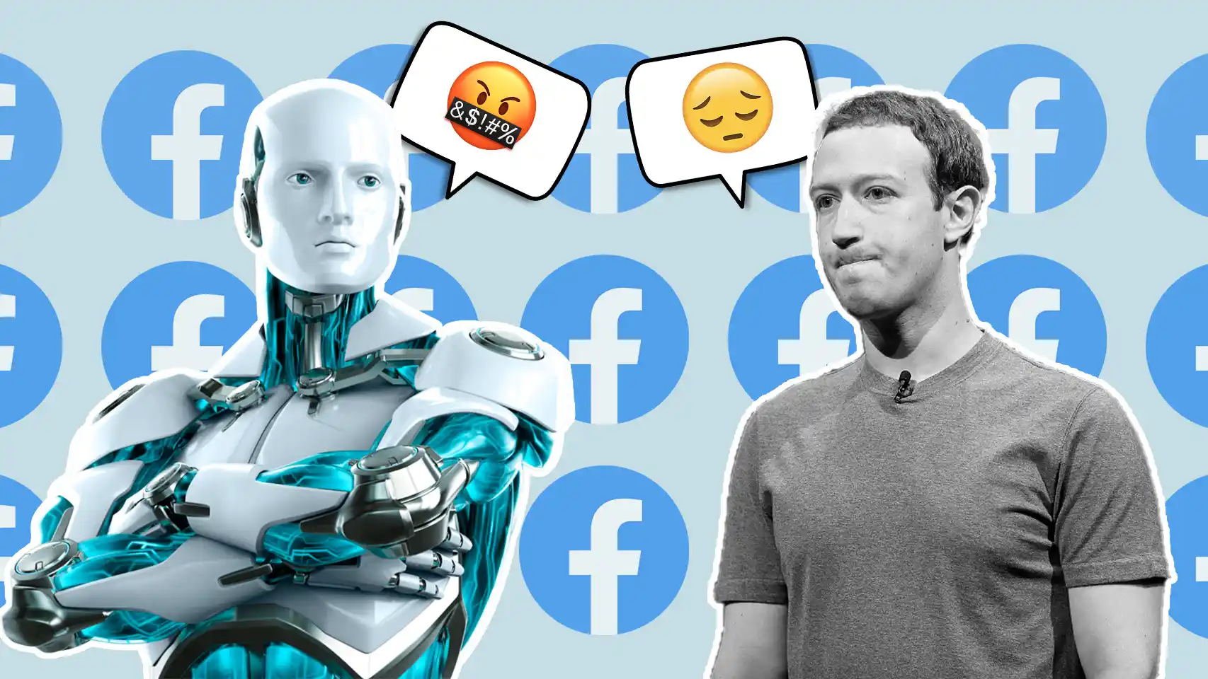 La inteligencia artificial de Facebook se rebela contra Zuckerberg y la empresa: “Explotan a la gente”￼