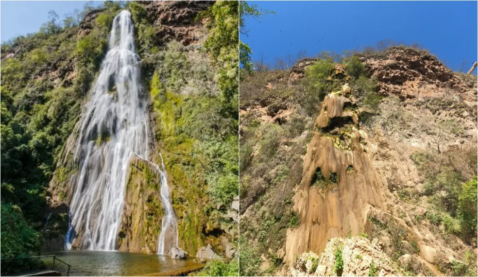 Boca da Onça: maior cachoeira de MS está completamente seca; entenda o motivo￼