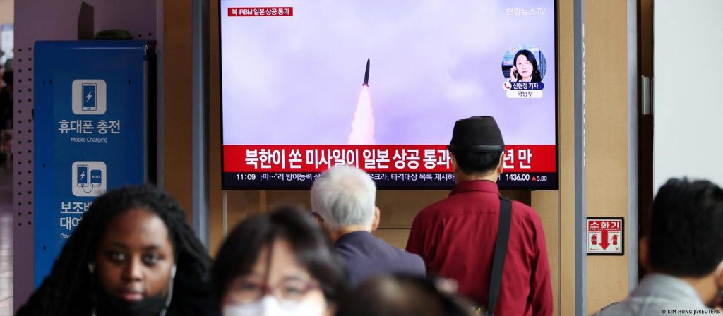 Novo teste de míssil eleva tensão na península coreana