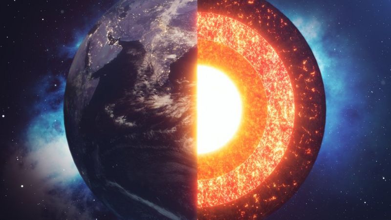 Como pesquisadores concluíram que núcleo da Terra ‘freou’