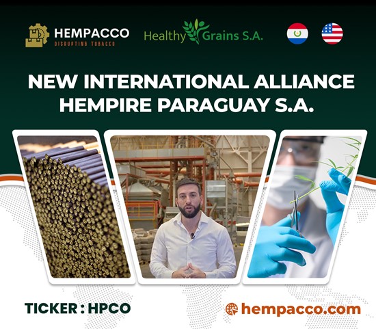 Empresas de Paraguay y EE.UU. establecen la mayor alianza para exportar productos derivados del cáñamo