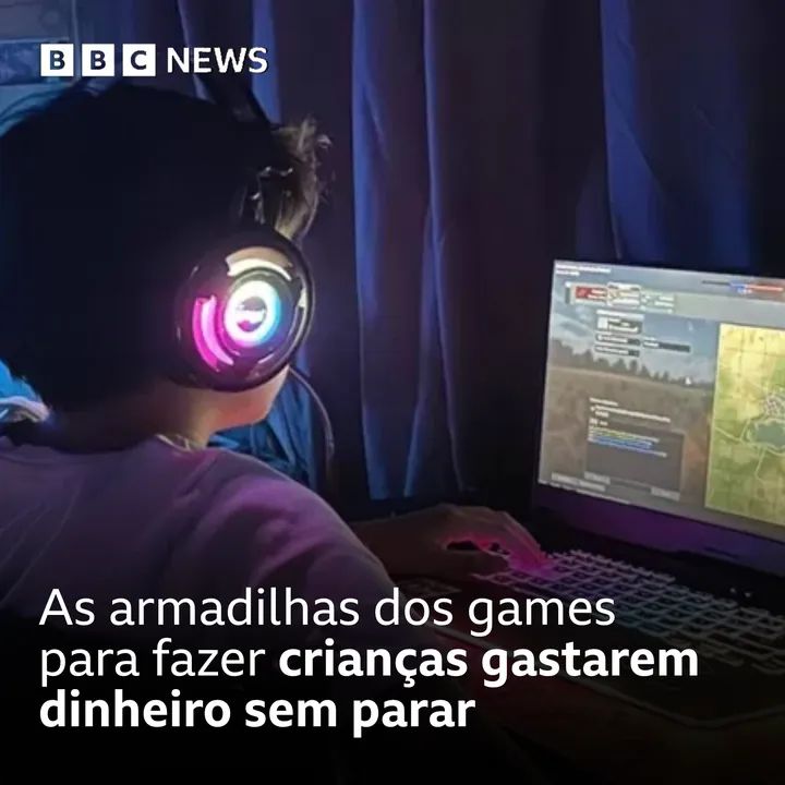 As armadilhas dos games para fazer crianças gastarem dinheiro sem parar -  BBC News Brasil