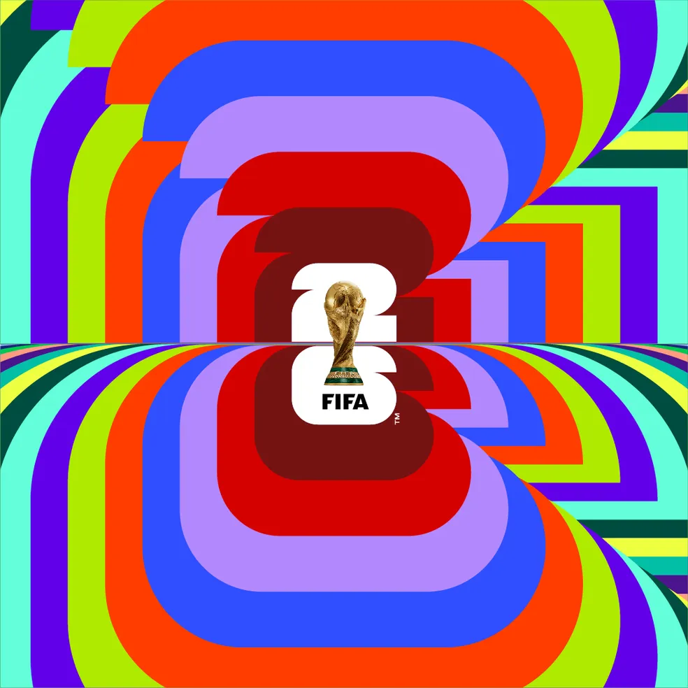 Fifa divulga o logo da Copa do Mundo de 2026