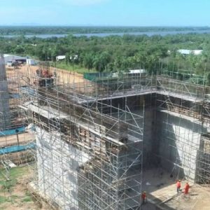 Construcción del puente de la Bioceánica llega a casi un 20% de avance