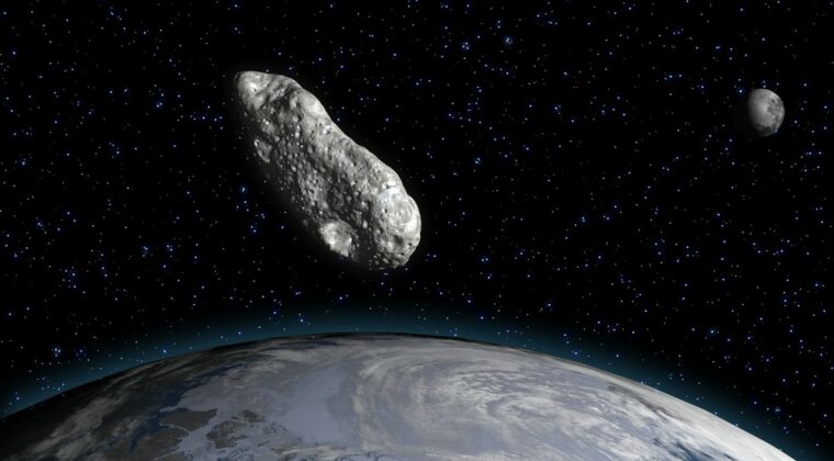 Detectan asteroide enorme recién dos días después de su paso cerca de la Tierra