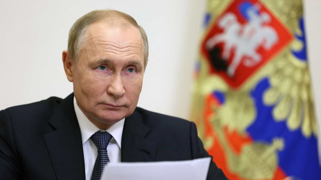 Risco de prisão tira Putin da reunião dos Brics na África do Sul