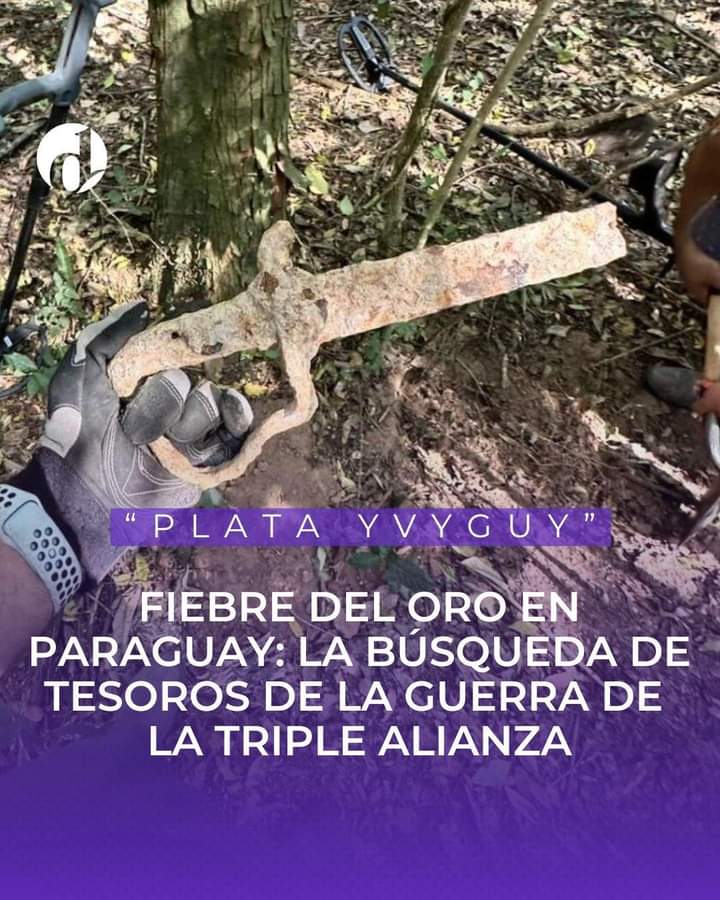 Plata yvyguy significa plata escondida o plata enterrada en guaraní