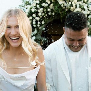 Ronaldo Nazário e Celina Locks celebram casamento em Ibiza