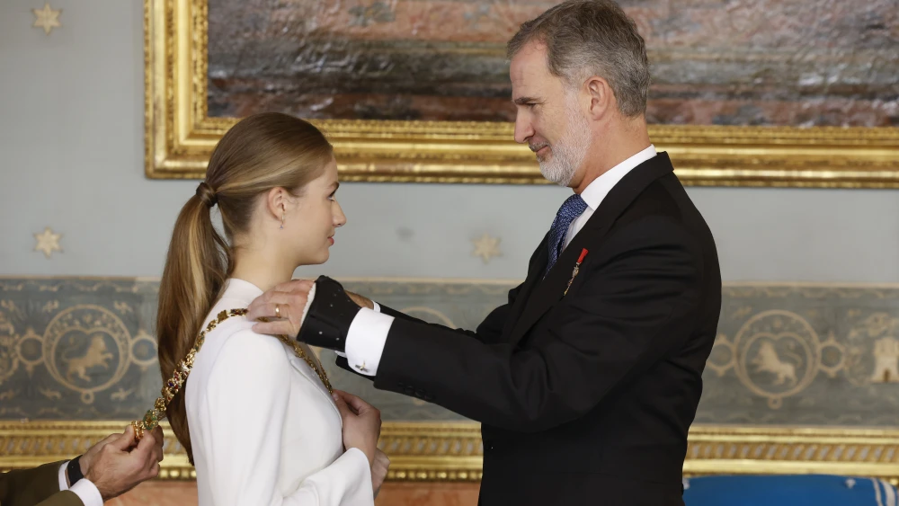 Princesa Leonor jura como legítima futura reina de España