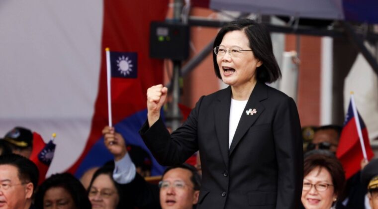 Presidenta afirma que Taiwán será libre y democrática “por generaciones”