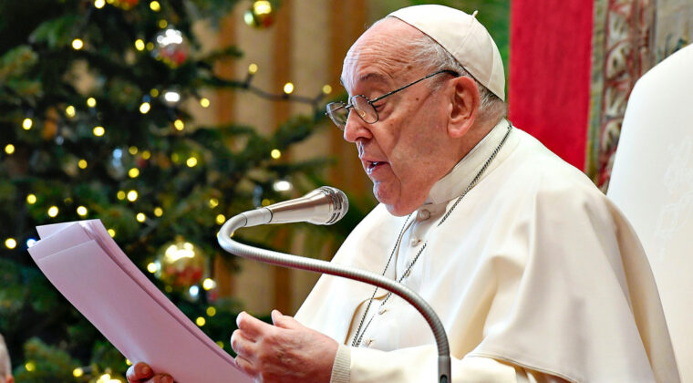 El papa denuncia “la desesperada situación humanitaria” en Gaza