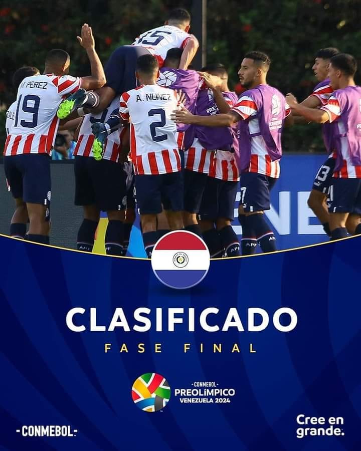 ¡Selección Paraguaya de Fútbol se clasificó a la Fase Final!