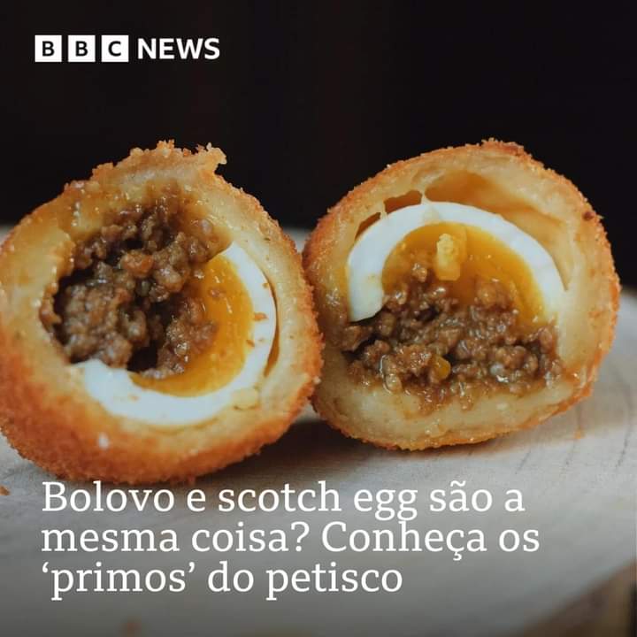 Bolovo e scotch egg britânico são a mesma coisa? Conheça os ‘primos’ do quitute brasileiro de botequim