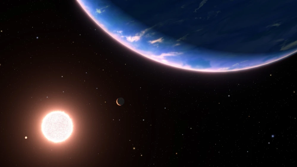 Detectan el exoplaneta más pequeño con una atmósfera de vapor de agua