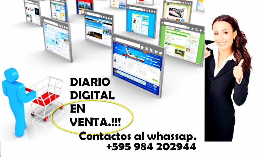 Nuestro medio Paraguaydigital.com y Radio Streaming FM Paraguay digital OnLine esta en venta