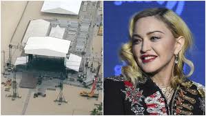 Madonna no Rio: Bagagem inclui 3 academias, 40 luvas de boxe e 45 baús