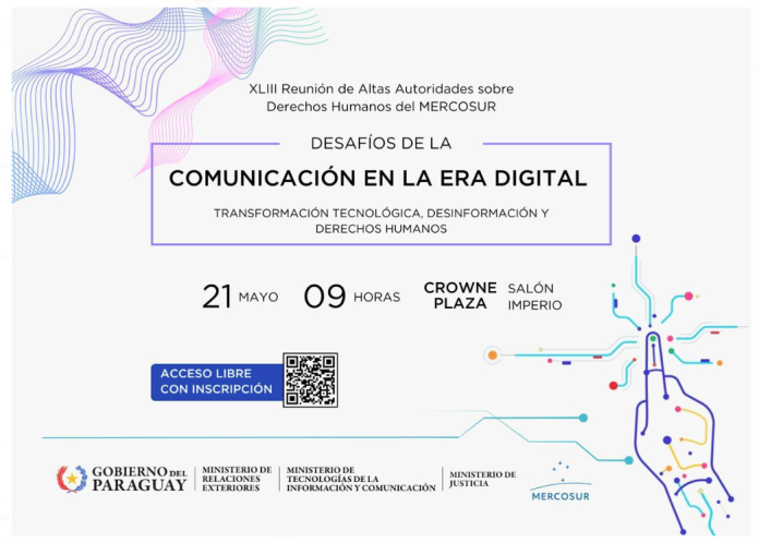 Seminario «Comunicación en la Era Digital» en el marco de reunión de autoridades del Mercosur