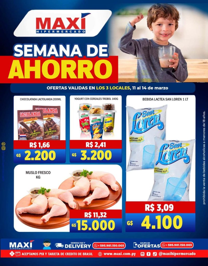 ¡Ofertas Imperdibles de Jueves en Maxi Hipermercados!