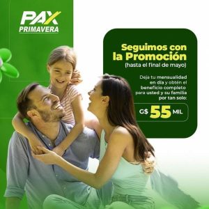 PAX PRIMAVERA-PJC SIEMPRE A TU LADO LAS 24 HS
