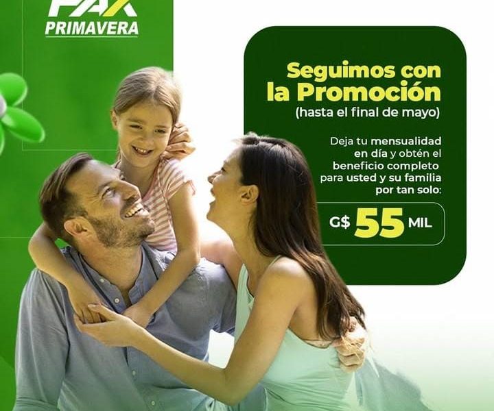 PAX PRIMAVERA-PJC SIEMPRE A TU LADO LAS 24 HS